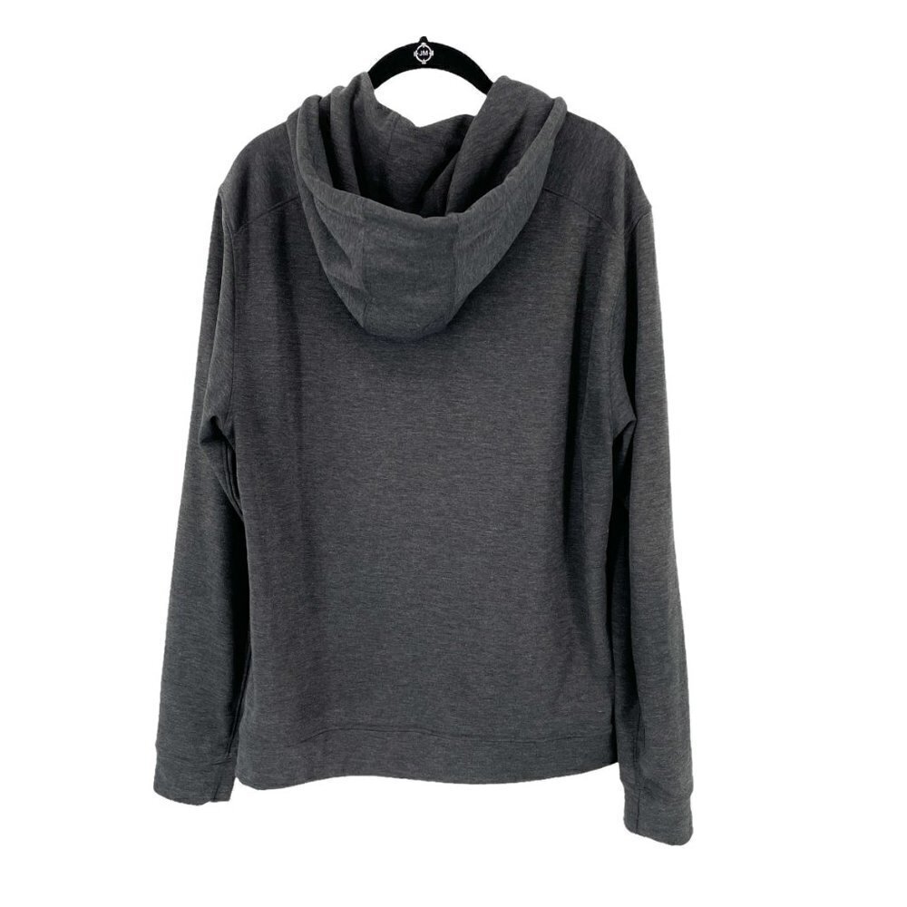 Willy 501 The Zip Up Hoodie Monterey Dark Heather Grey Men's Large - Picture 3 of 10